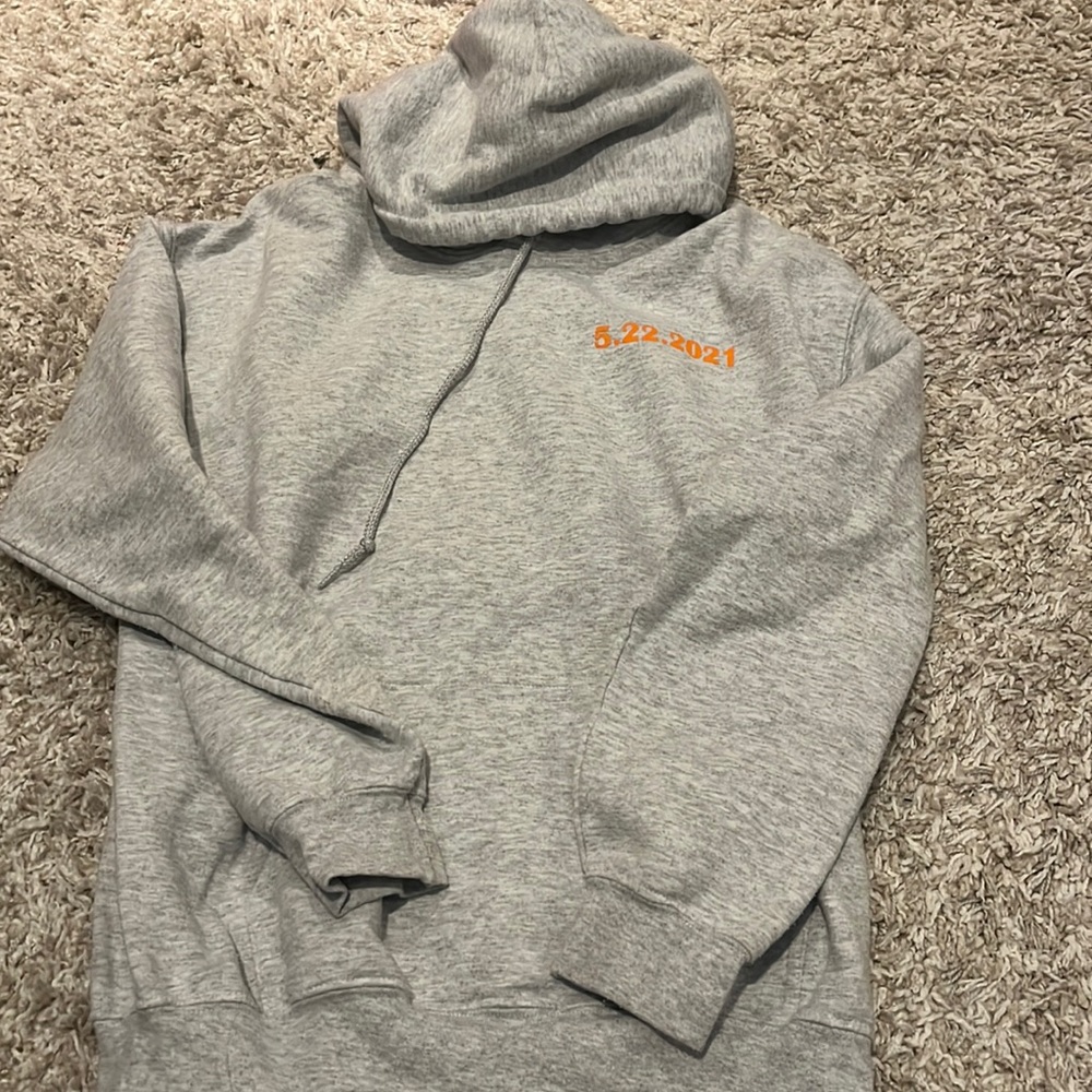 Light grey hoodie